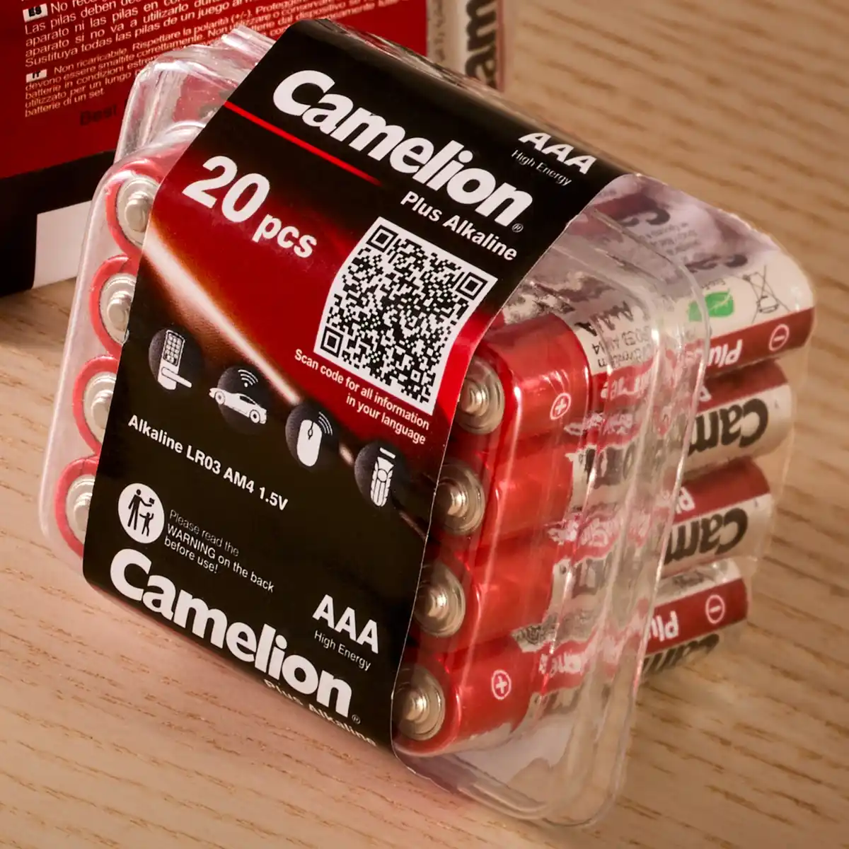 Bild 1 von Camelion Batterien Größe AAA, 20er-Pack