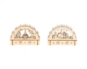 novooo Schwibbogen 5LED mini 15cm