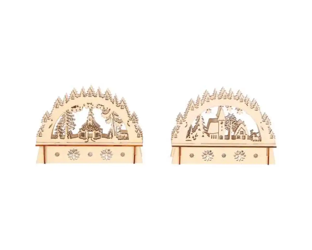 Bild 1 von novooo Schwibbogen 5LED mini 15cm