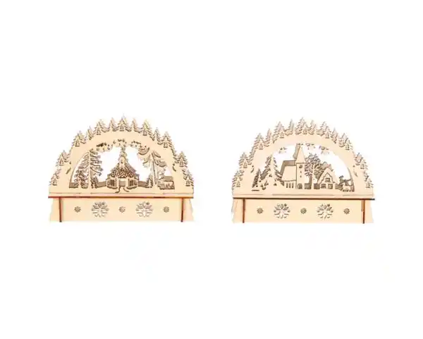 Bild 1 von novooo Schwibbogen 5LED mini 15cm