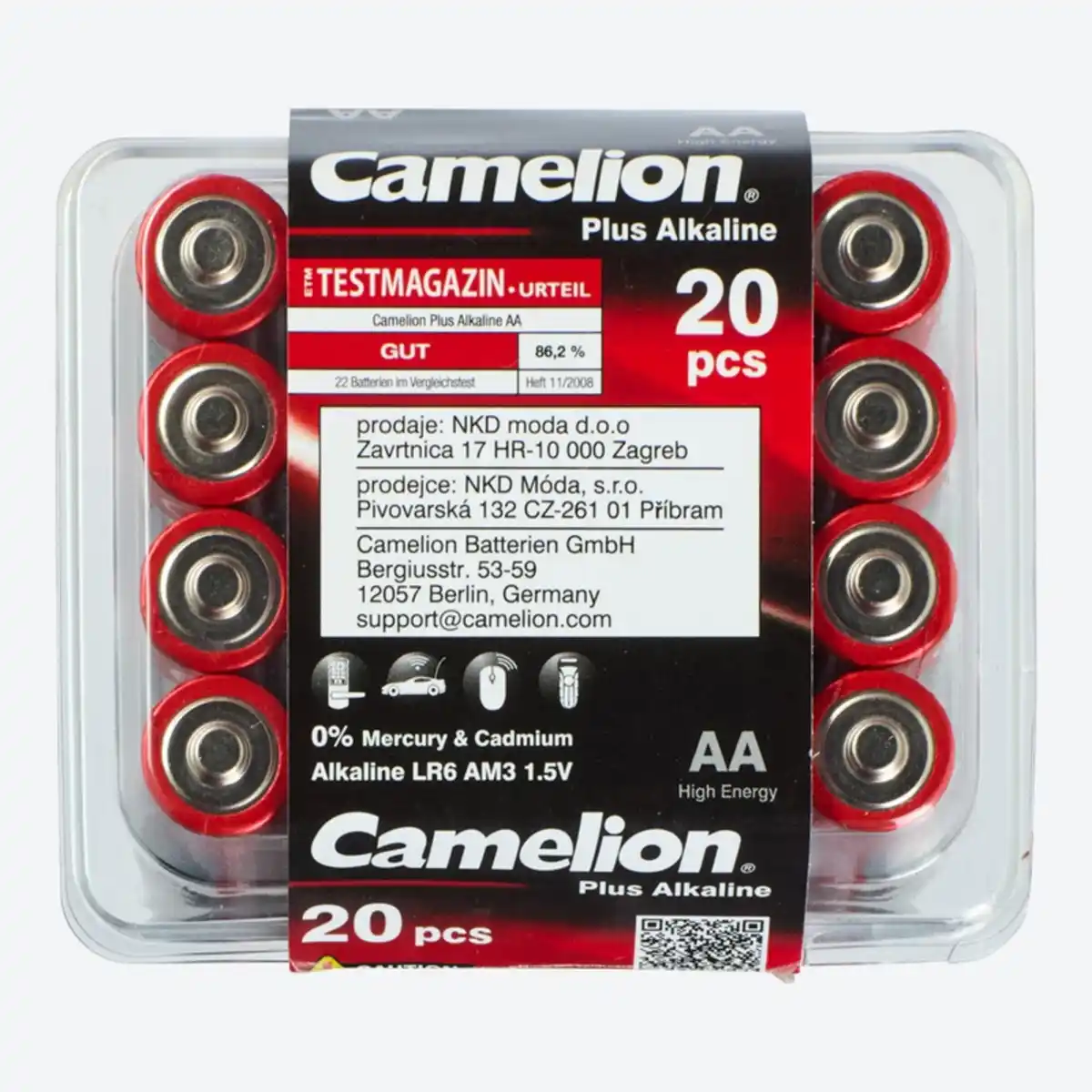 Bild 4 von Camelion Batterien Größe AA, 20er-Pack