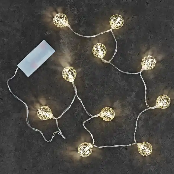 Bild 1 von LED-Kugel-Lichterkette, Länge ca. 120 cm