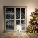 Bild 1 von LED-Echtwachskerze mit Hirsch-Motiv