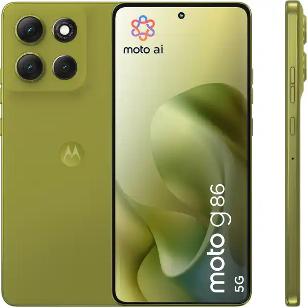 Bild 1 von moto g86 Smartphone golden cypress green