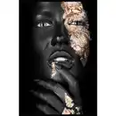 Bild 1 von Bild, Schwarz, Kunststoff, Eiche, 100x150 cm, einfache und schnelle Anbringung, gerahmt, Bilder, Gerahmte Bilder