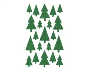 Sticker Moosgummi 53er Christmas