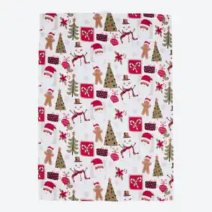 Geschirrtuch mit Weihnachtsmotiv, ca. 50x70 cm