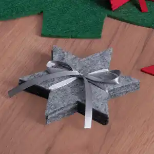 Stern-Untersetzer, 4er-Pack