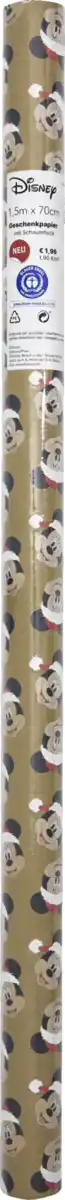Bild 1 von Disney Geschenkpapier Mickey & Minnie, 1,5 m