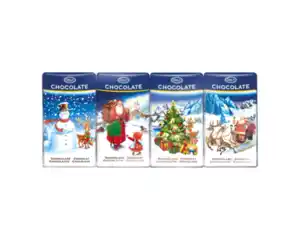 Schokolade 4er Weihnachten