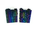 Bild 1 von Geschenktüte A6 novooo, Rainbow schwarz