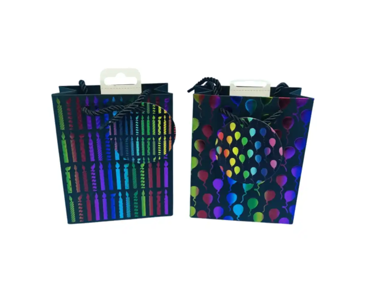 Bild 1 von Geschenktüte A6 novooo, Rainbow schwarz