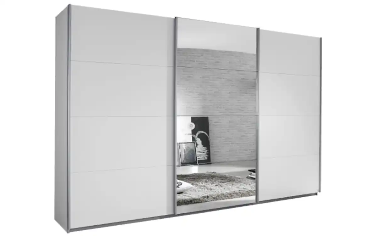 Bild 2 von Rauch - Schwebetürenschrank Kulmbach-A, weiß, 361 x 229 cm