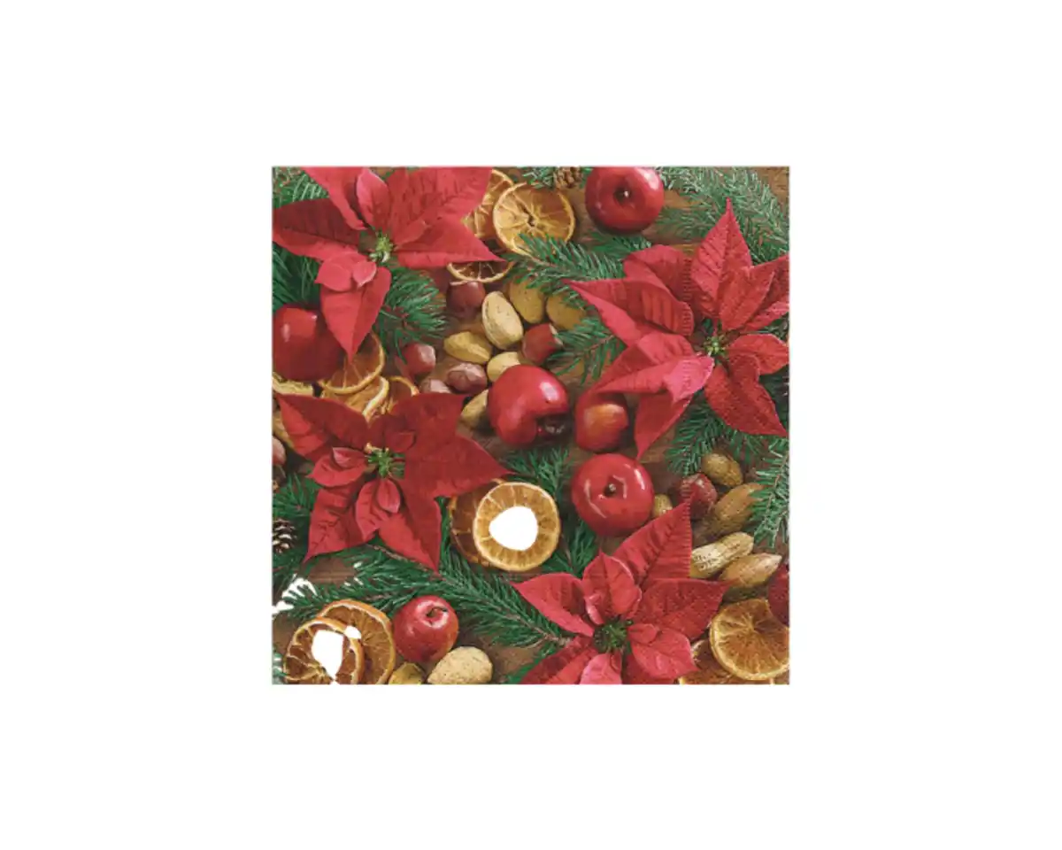 Bild 1 von Servietten 20er 25x25cm Nüsse