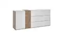 Bild 1 von Hartmann - Sideboard Caya, weiß/Kerneiche Umato, inkl. Softclose Funktion