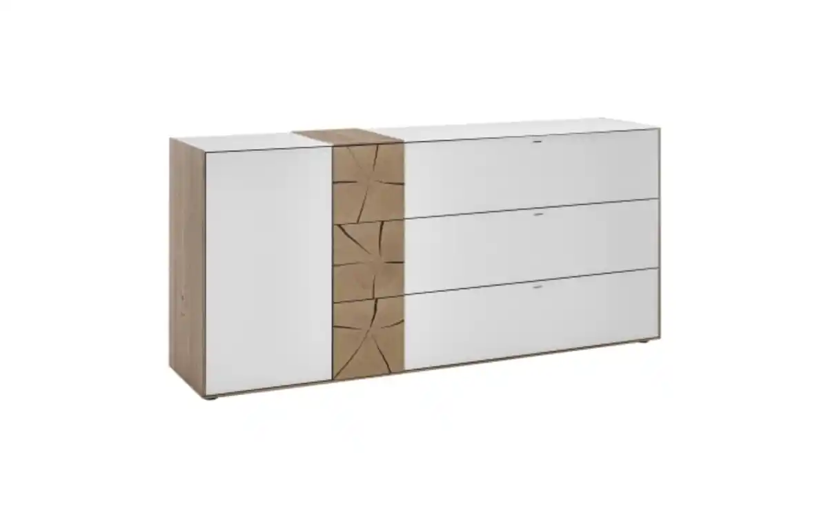 Bild 1 von Hartmann - Sideboard Caya, weiß/Kerneiche Umato, inkl. Softclose Funktion