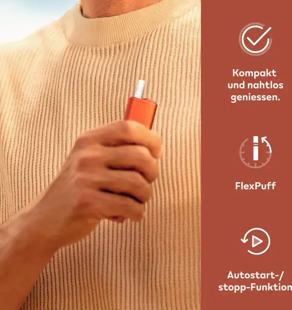 Bild 3 von IQOS ILUMA i ONE Kit Vivid Terracotta