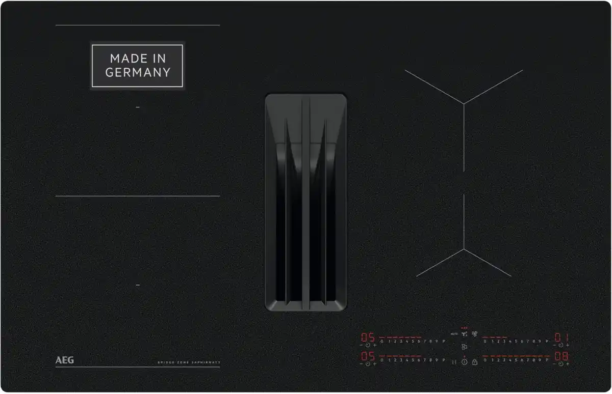 Bild 1 von TH84CB0BSZ Autark-Induktionsfeld mit Dunstabzug matt schwarz