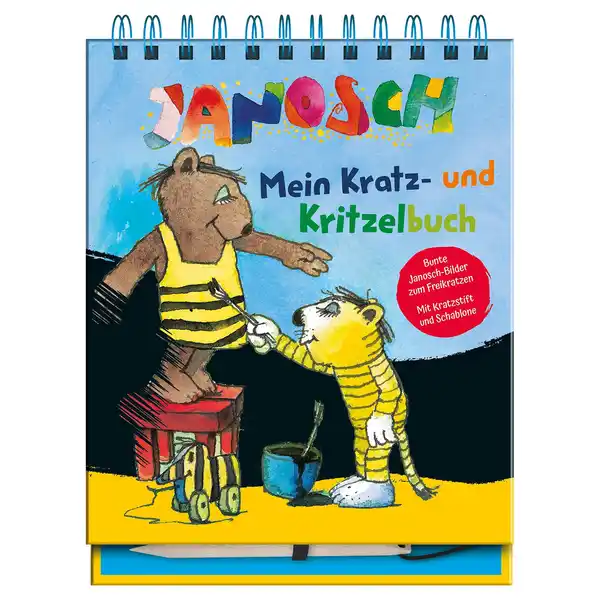 Bild 1 von Zauberhaftes Wassermal- und Kratzbuch