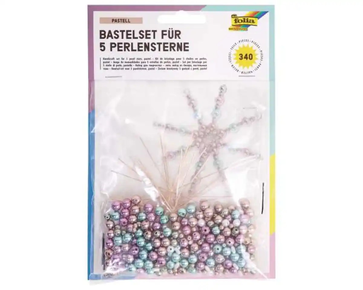 Bild 1 von Perlensterne Set pastell 340 teilig
