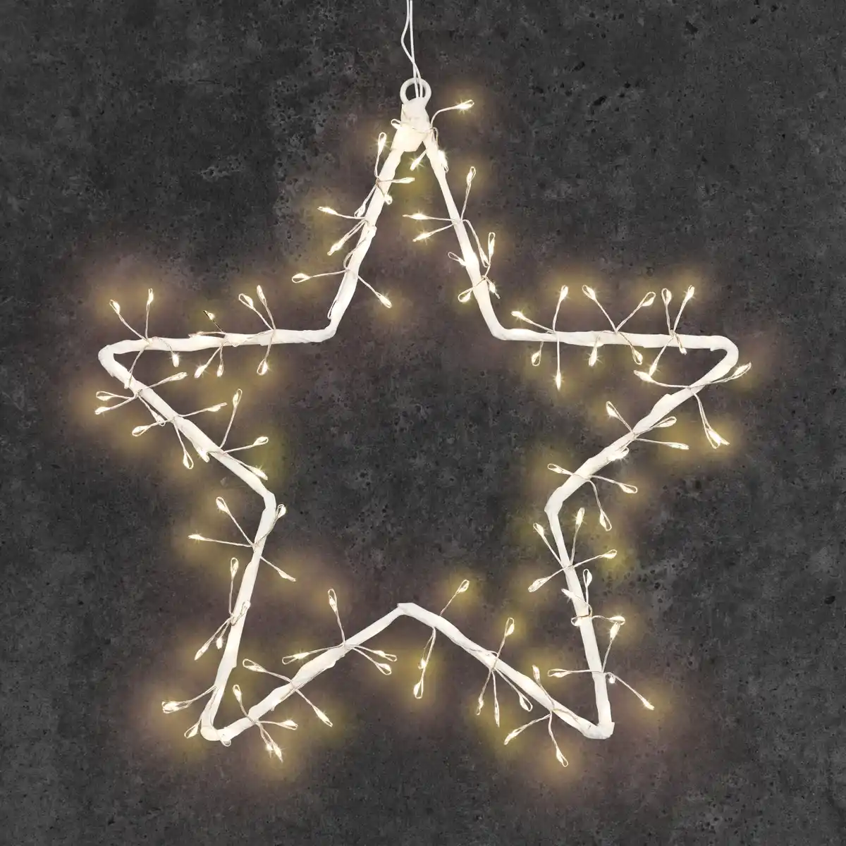 Bild 1 von LED-Stern-Hängeleuchte mit Timerfunktion, ca. 30 cm