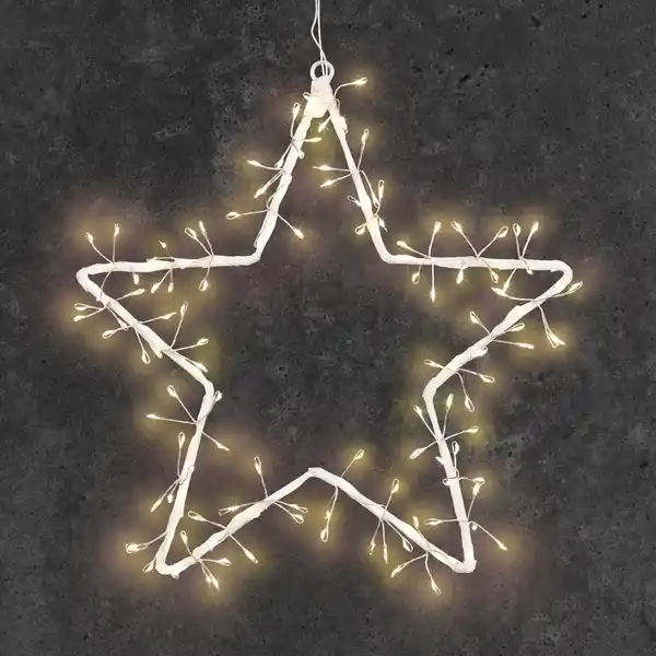 Bild 1 von LED-Stern-Hängeleuchte mit Timerfunktion, ca. 30 cm