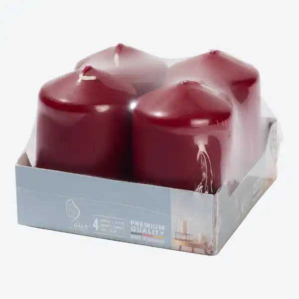 Bild 1 von Kerzen, 4er-Pack, ca. 5x7 cm