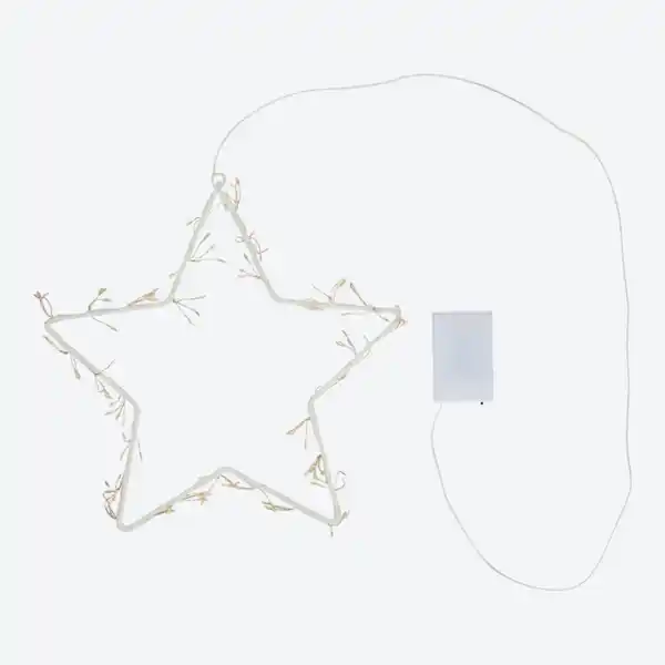 Bild 2 von LED-Stern-Hängeleuchte mit Timerfunktion, ca. 30 cm