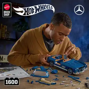 Hot Wheels - Bauset - Mercedes Benz 300 SL- Building Premium Series