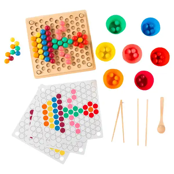 Bild 1 von TOYLINO Holz-Brettspiel Feinmotorik