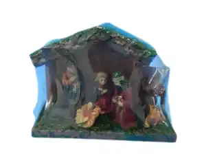 Weihnachtskrippe novooo, 15x11x6,5cm