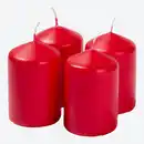 Bild 2 von Kerzen, 4er-Pack, ca. 5x7 cm