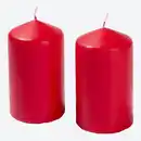 Bild 2 von Stumpenkerze, 2er-Pack, ca. 6x10 cm