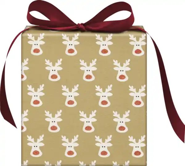 Bild 3 von DEKOWELT Geschenkpapier mit Glitter, 1,5 m