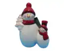 Bild 1 von Deko Schneemann novooo, Keramik, 14cm