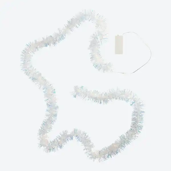 Bild 3 von LED-Lametta-Lichterkette mit Timerfunktion, ca. 220 cm