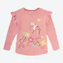 Bild 1 von Kinder-Mädchen-Shirt mit Pferde-Aufdruck