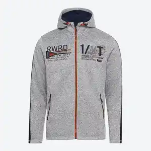 Herren-Fleecejacke mit Kapuze