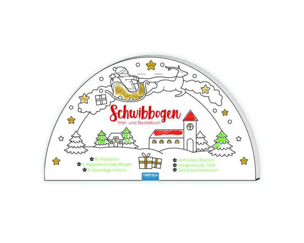 Bild 1 von Mal-/Bastelbuch Schwibbogen