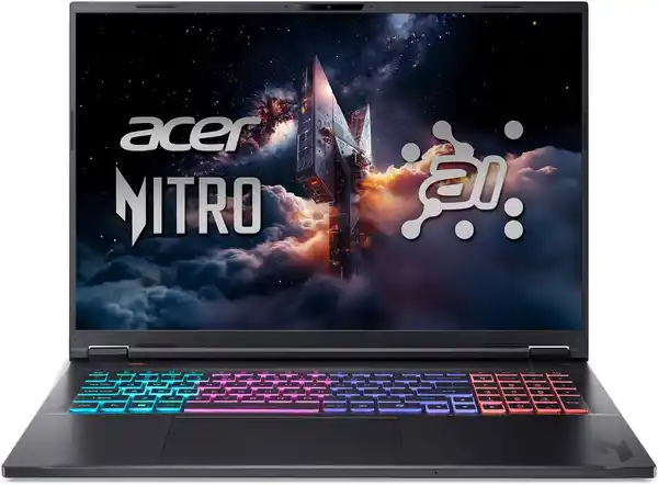 Bild 1 von Nitro 18 AI (AN18-61-R10V) 45,72 cm (18") Gaming Notebook obsidian black
