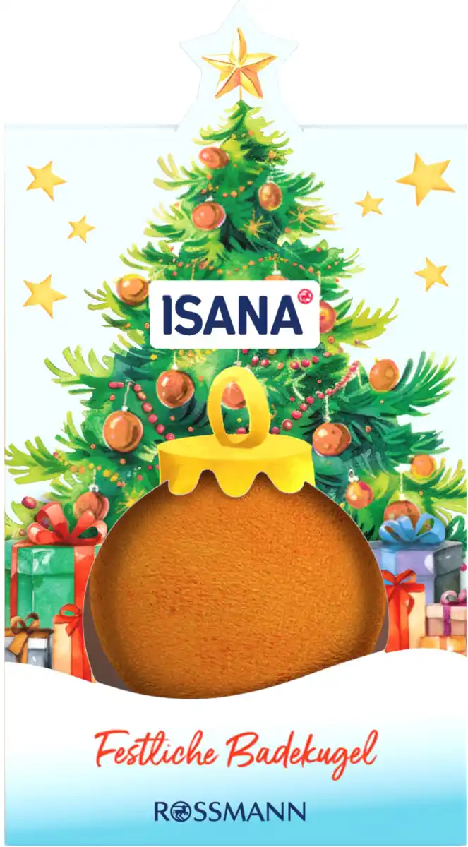 Bild 2 von ISANA ISANA Badekugel Weihnachtsbaum