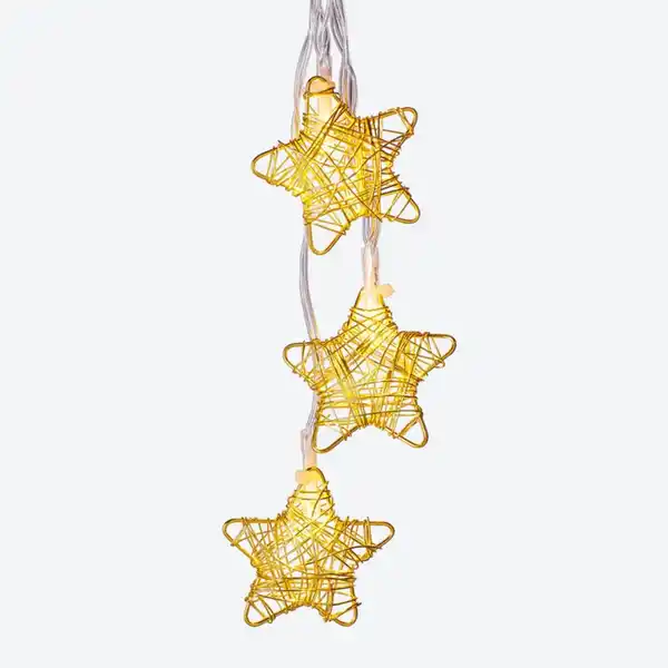 Bild 2 von LED-Stern-Lichterkette, ca. 165 cm