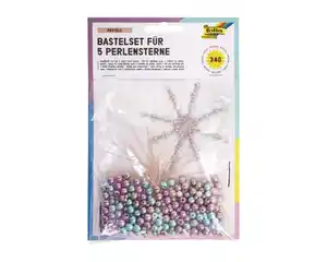 folia®  Bastelset für 5 Perlensternen 340teilig