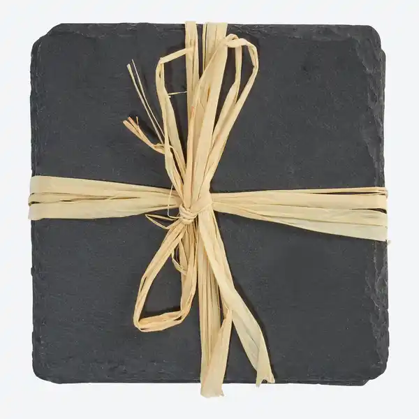 Bild 1 von Untersetzer aus Schiefer, 4er-Pack