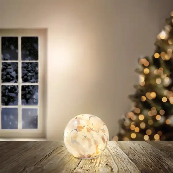 Bild 1 von LED-Glas-Kugel mit Timerfunktion, Ø ca. 12 cm