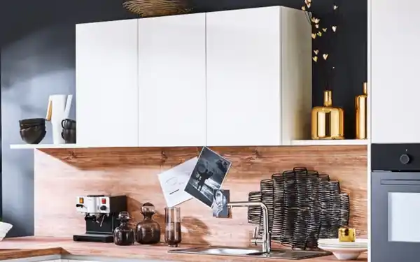 Bild 2 von Impressa - Einbauküche Perfect Brillant, weiß, inkl. Siemens Elektrogeräten