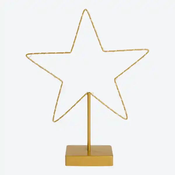 Bild 2 von LED-Stern-Tischleuchte mit Timerfunktion, Höhe ca. 40 cm