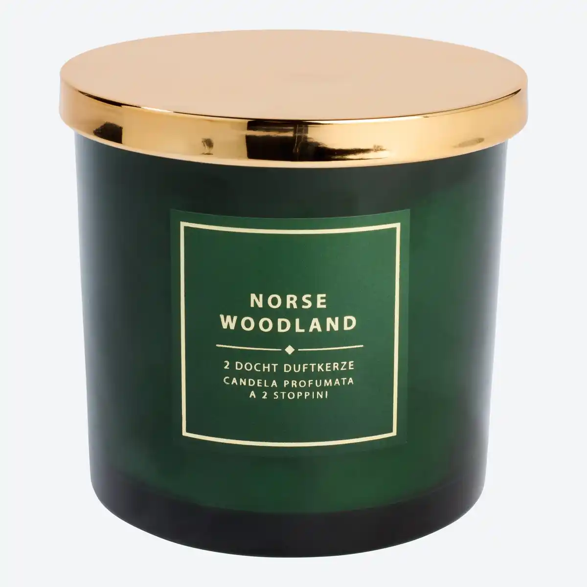 Bild 1 von 2-Docht-Duftkerze im Glas, ca. 10x10 cm