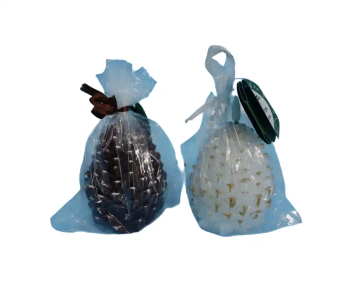 Bild 1 von LED Kerze H=8cm novooo, Tannenzapfen