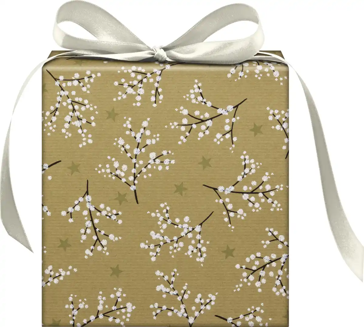 Bild 3 von DEKOWELT Geschenkpapier Schaumflock, 1,5 m